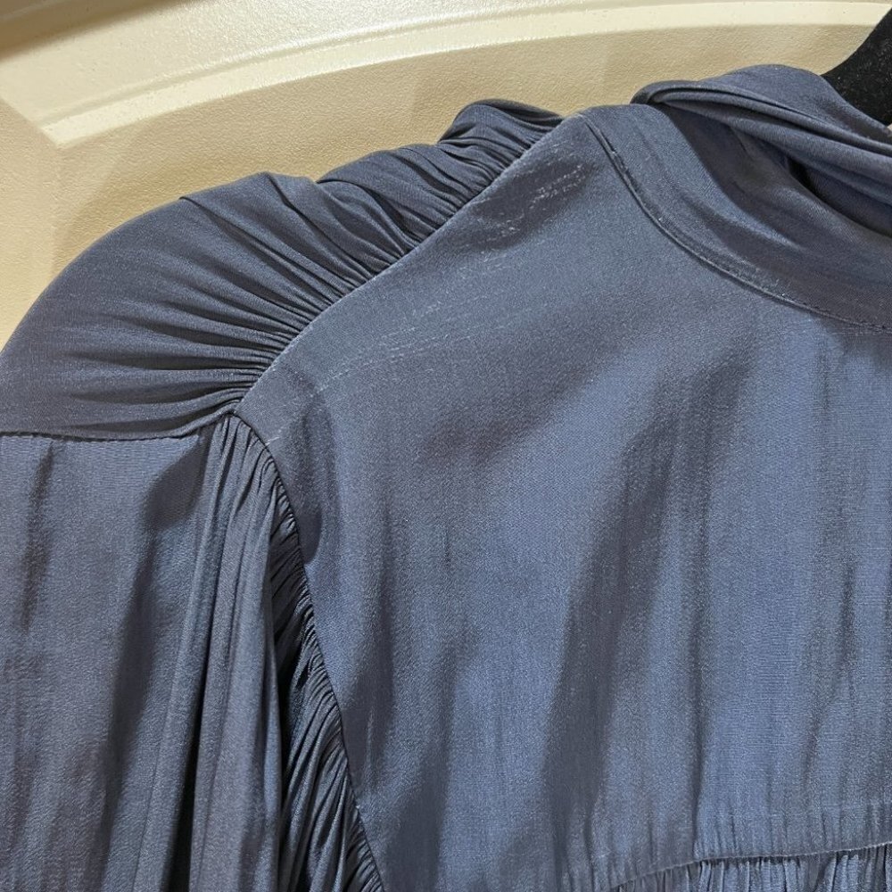Ramy Brook Navy Winslow Tie Dress $445 - Picture 10 of 10